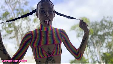 Skinny Colombian Violeta Grey Candy Mouth & Hard Fuck